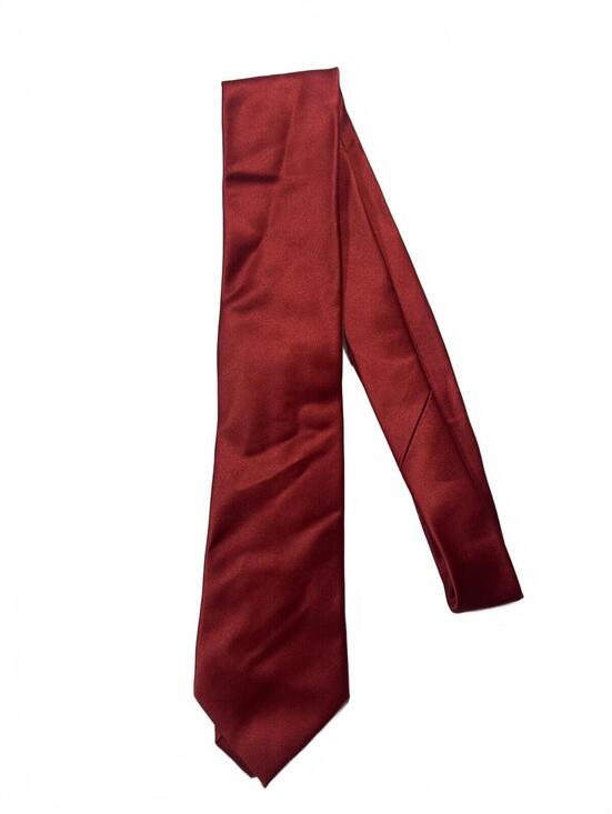 Other - Handmade Burgundy Polyester Tie